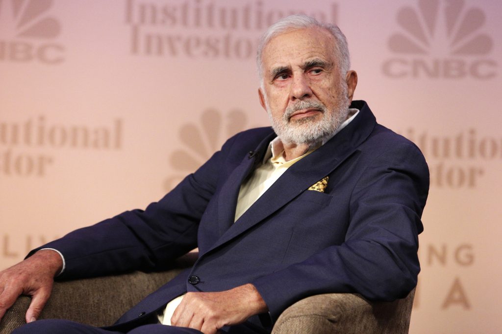 Carl Icahn, rich, trader, world