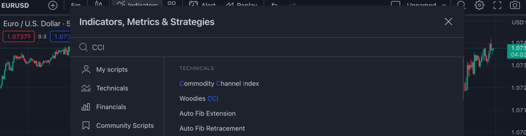 Add CCI indicator