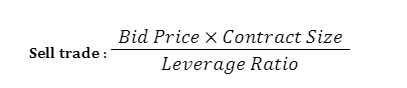 capital needed for a sell trade forex leverage