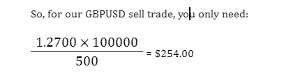 gbpusd example capital needed in forex leverage trading