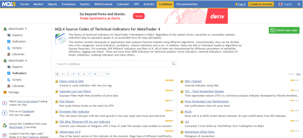 install custom indicators mql5