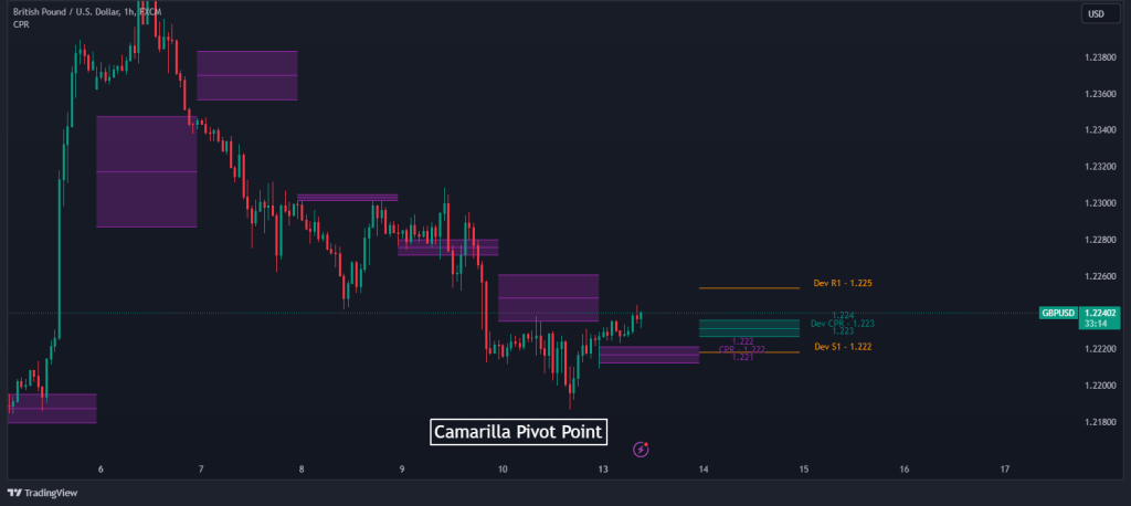 pivot points camarilla